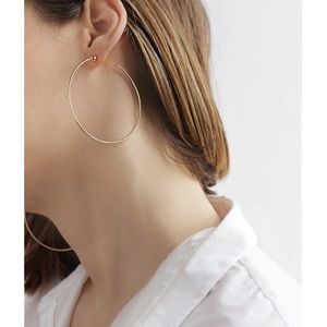 Jenny Bird Icon Hoops Medium Gold